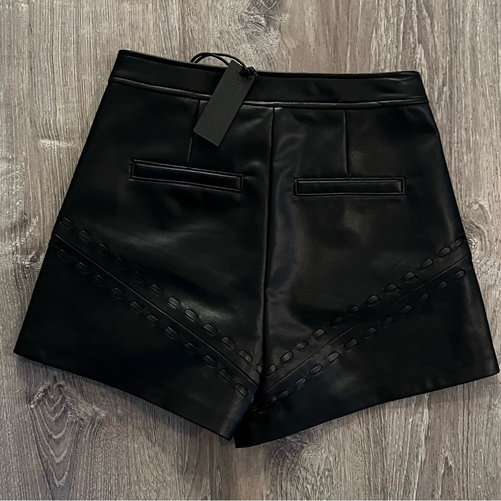 Revolve x Blank NYC Faux Leather Short in Opening Act - Picture 6 of 12